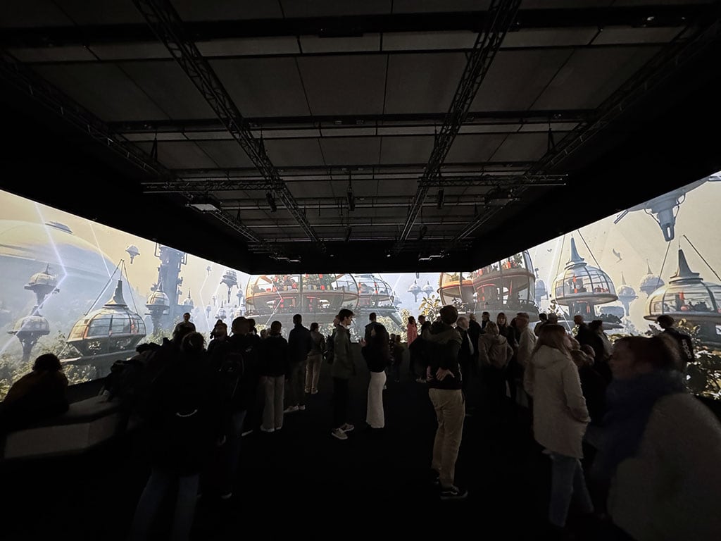 Interactive Video Installation von 2CTRL